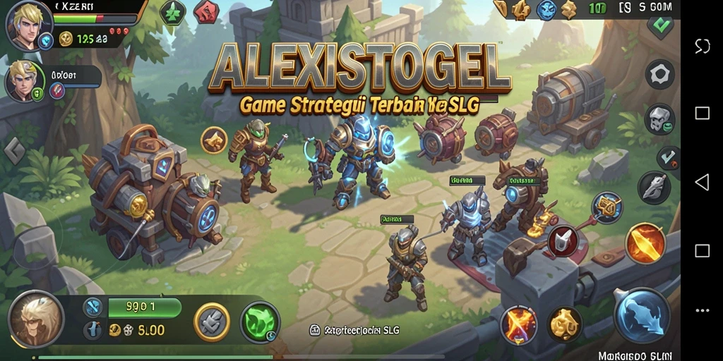 Screenshot ALEXISTOGEL menampilkan aksi strategi yang mendebarkan.