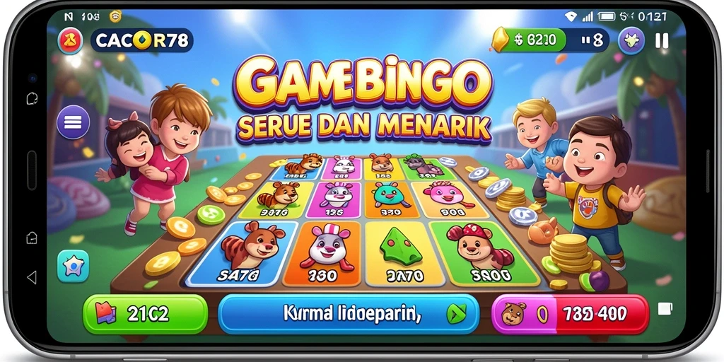 Tampilan gameplay seru di CACOR78 dengan angka yang ditarik.
