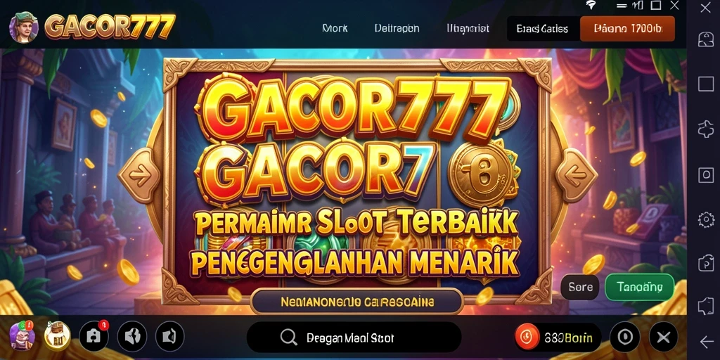 Tampilan menarik dari gameplay GACOR777 yang seru dan menantang.