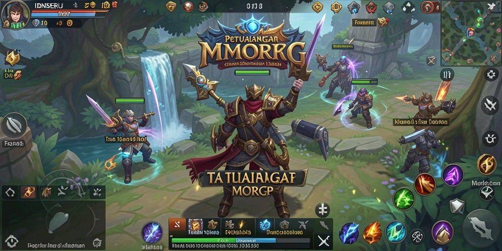 Tangkapan layar gameplay <strong>IDNSERU</strong> yang menampilkan aksi seru di dunia MMORPG.