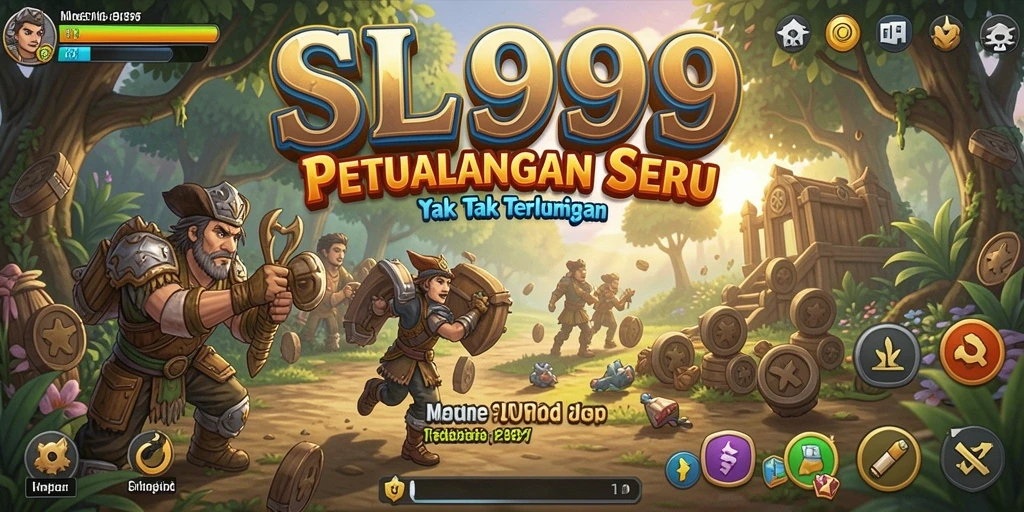 Menampilkan gameplay SL999 yang penuh aksi dan petualangan.